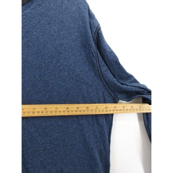 Robert Graham Shirt Large Pullover T Tee Heathered Slub Cotton Crewneck - Picture 6 of 13